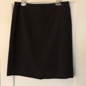Preswick & Moore petite size 12 petite black skirt. Back slit. NWOT.